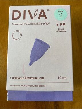 New- Diva Menstrual Cup model 2